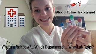 Phlebotomy amp Laboratory Blood Tubes Explained [upl. by Esemaj582]