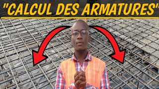 Comment calculer le nombre DARMATURE dans une dalle pleine [upl. by Timoteo]