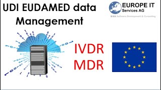 UDI data managament  EUDAMED AddOn for SAP to meet MDR 2017745 amp IVDR 2017746 requirements [upl. by Dulcinea]