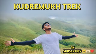 Kudremukh Trek ❤️‍🔥 2nd Highest Peak  Telugu Vlogs 😍 kudremukh karnatakatrip tripwithfriends [upl. by Ume]