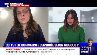 AnneLaure Bonnel la journaliste citée par Sergueï Lavrov témoigne de son travail au Donbass [upl. by Winer711]