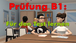 Goethe B1 Prüfung Sprechen Teil 1 Gruppe organisieren und für den Test lernen  Deutsch lernen [upl. by Coleville]