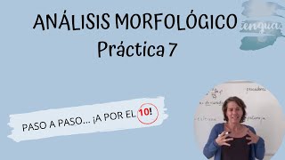 Análisis morfológico Práctica 7 [upl. by Olecram]