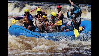 White Water Rafting in Michigan [upl. by Nolaf500]