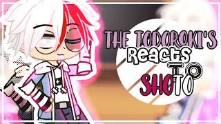 🌸 Todoroki family reacts to Tododeku🌸Gay ships and nice Endeavour [upl. by Kazmirci]