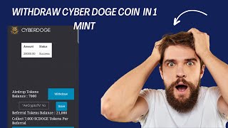 How to Withdraw and Transfer Cyber Doge coin in you meta mask amp trust wallet or any wallet [upl. by Menashem46]