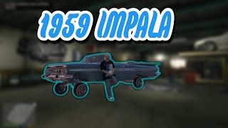 MY 1959 IMPALA LOWRIDER IN GTA5FiveM [upl. by Pani]