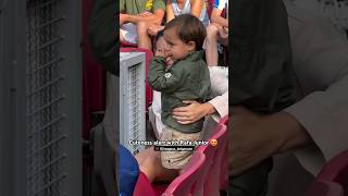 Cuteness alert with Rafael Nadal Junior and daddy at the Swedish Open in Bastad 😍 tennis [upl. by Odnumyar]