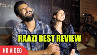 RAAZI Full Movie Review By Alia Bhatt And Vicky Kaushal  Raazi [upl. by Ueihtam726]