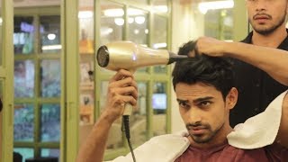 Vishnu Raj S Menon s hair and makeup session at Kromakay salon [upl. by Ocinemod]