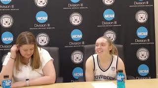 Bowdoin PostGame Interview 2024 NCAA First Round [upl. by Ogata139]