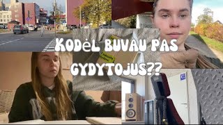 Vlog 34 Diena su manim  apsilankymas pas gydytojus  sporto salė [upl. by Alfons]