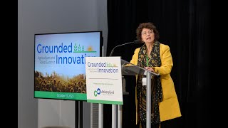 Grounded Innovation Agriculture and Food Summit  Minister Pam Alexis Remarks [upl. by Dragoon853]