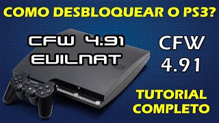 COMO DESBLOQUEAR O PS3 COM CFW 491  TUTORIAL ATUALIZADO DESBLOQUEIO PLAYSTATION 3 FAT OU SLIM [upl. by Carmine613]