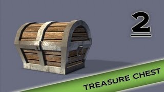 Autodesk Maya 2013 Tutorial  Treasure Chest Modeling Texturing lighting Part 2 [upl. by Iormina]