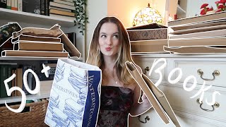 HUGE book unboxing haul 📦📖 waterstones fairyloot  book mail [upl. by Alaik71]