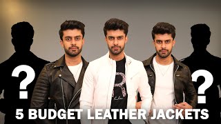 Leather Jackets starting from 1299  Budget Leather Jackets For Men 2022 [upl. by Sperry846]