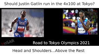 Justin Gatlin Should be Allowed on the Tokyo 4x100 Relay  Pole Vault Cheater  New Track League [upl. by Nye]