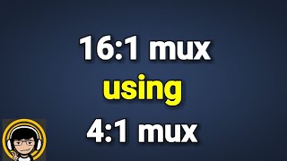 16x1 mux using 4x1 mux [upl. by Dominique]