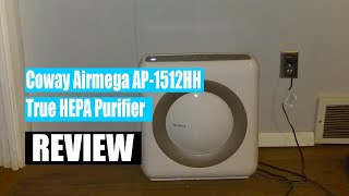 Coway Airmega AP1512HHW True HEPA Purifier  Review 2022 [upl. by Malinda]