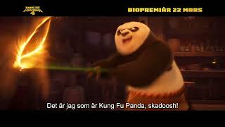 Kung Fu Panda 4  Fireball Fury  Biopremiär 22 mars [upl. by Ainyt]