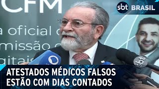 Contra fraudes em atestados médicos Conselho de Medicina lança plataforma  SBT Brasil 050924 [upl. by Meehahs517]