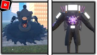 ALL NEW UPGRADED TITAN TV MAN MORPH LEAK in SKIBIVERSE  Roblox [upl. by Alam459]