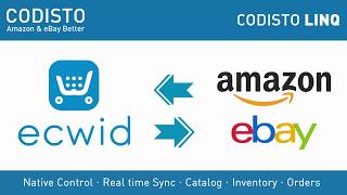 Codisto LINQ amp Ecwid  Amazon amp eBay Integration [upl. by Dowdell59]