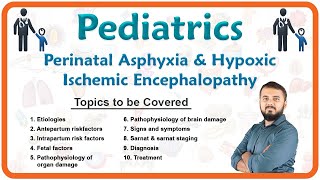 Perinatal Asphyxia and Hypoxic Ischemic Encephalopathy  Pediatrics National exit test [upl. by Kuth]