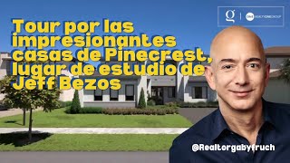 Tour por las impresionantes casas de Pinecrest lugar donde estudió Jeff Bezos 🏡🤩￼ con Gaby [upl. by Eidnim712]