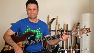 Olivers Army Bassline Bass Guitar Cover  Bruce Thomas [upl. by Khoury31]