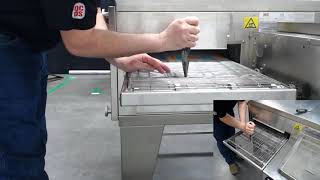 Removing Conveyor Belt on an XLT Oven [upl. by Rubina]