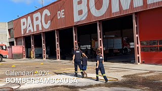 Making of calendari solidari Bombers Amb Causa 2024 [upl. by Ronoel]