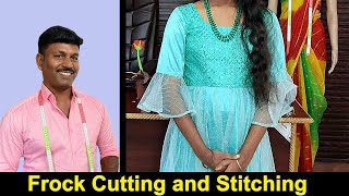 Frock Cutting and Stitching Detailly Explain in Tamil  Tailor Bro [upl. by Sandon]