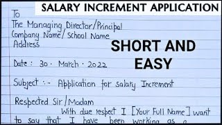 Application for salary increment for company school applicationforsalaryincrementsalaryincrement [upl. by Asi483]