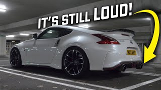 ESSENTIAL Nissan 370z Nismo EXHAUST Short Tails FIX [upl. by Seko]