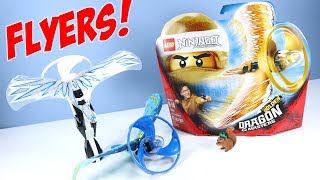 LEGO Ninjago Dragon Masters Flyers Jay Zane and Golden Review [upl. by Assirialc718]