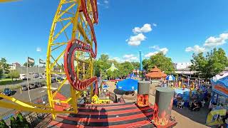 Fireball 4K Front Seat POV Adventureland Long Island NY [upl. by Dimah]