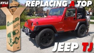 2014 Jeep Wrangler Operating the soft top [upl. by Merkley11]