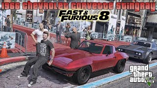 Gta 5 1966 Chevrolet Corvette StingRay from Fast amp Furious 8 RELEASE [upl. by Anthia]