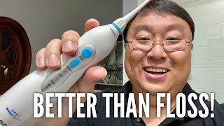 Cordless Water Pick Flosser Review [upl. by Atinav]