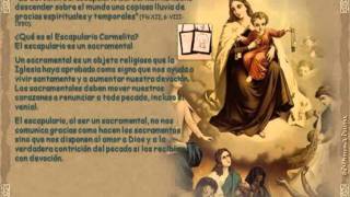 Nuestra Señora del Carmen Oración y Escapulario [upl. by Beaver]