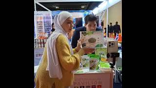 Wolffia in Mihas Malaysia International Halal Show case [upl. by Ebby748]