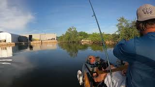 Kayak fishing Indian river Titusville Florida part 2 [upl. by Whitnell]