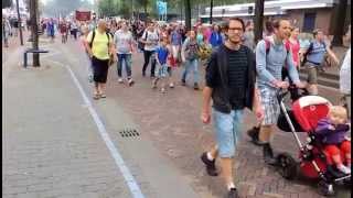 Airborne wandeltocht Oosterbeek 6 september 2014 7054 55 56 57muziek [upl. by Childs]