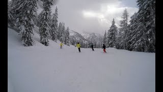 Skiën Flachau Oostenrijk [upl. by Market]