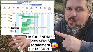 Un CALENDRIER DES SEMIS REVOLUTIONNAIRE qui sadapte à votre localisation et à vos conditions 🤩 [upl. by Danita]