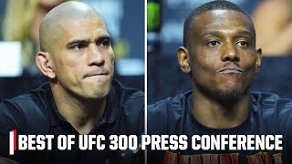 UFC 300 Press Conference Highlights 🍿  ESPN MMA [upl. by Atsuj150]