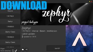 DOWNLOAD Zephyr Hacked Client WORKS 2024  Ambrosial [upl. by Elana]