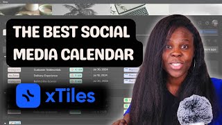 Content Calendar Xtiles Tutorial  Free Template [upl. by Sapphira]